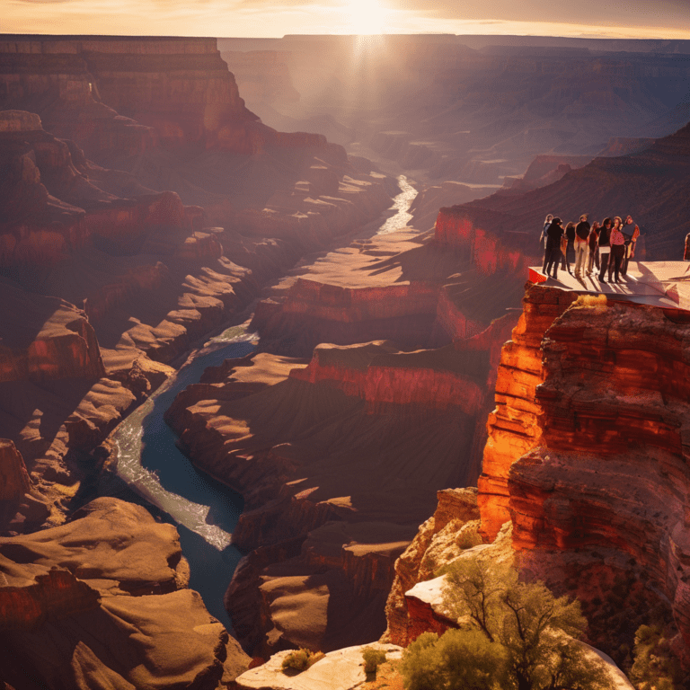 Grand Canyon West Rim tour from Las Vegas panoramic view